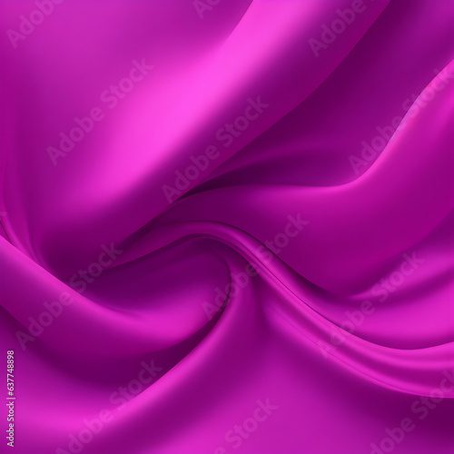 Purple abstract background. Silk satin crumbled. Soft fabric backdrop. Template for show case product. Generative ai art