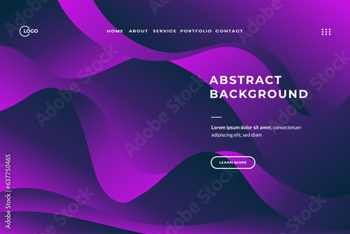 Minimalist Abstract Background Dynamic Wave Colorful is used for UI UX to infuse vibrancy and visual appeal into digital spaces. perfect for website, mobile app