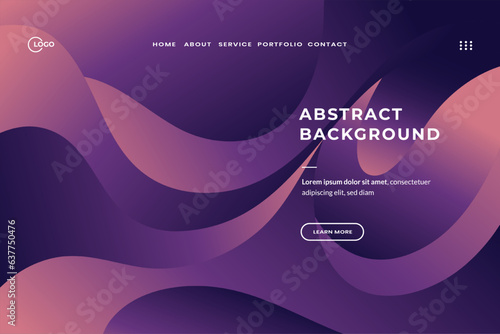 Minimalist Abstract Background Dynamic Wave Colorful is used for UI UX to infuse vibrancy and visual appeal into digital spaces. perfect for website, mobile app