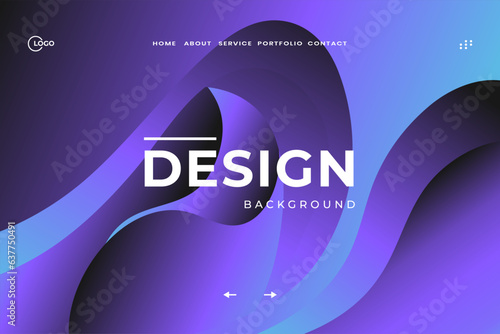 Minimalist Abstract Background Dynamic Wave Colorful is used for UI UX to infuse vibrancy and visual appeal into digital spaces. perfect for website, mobile app