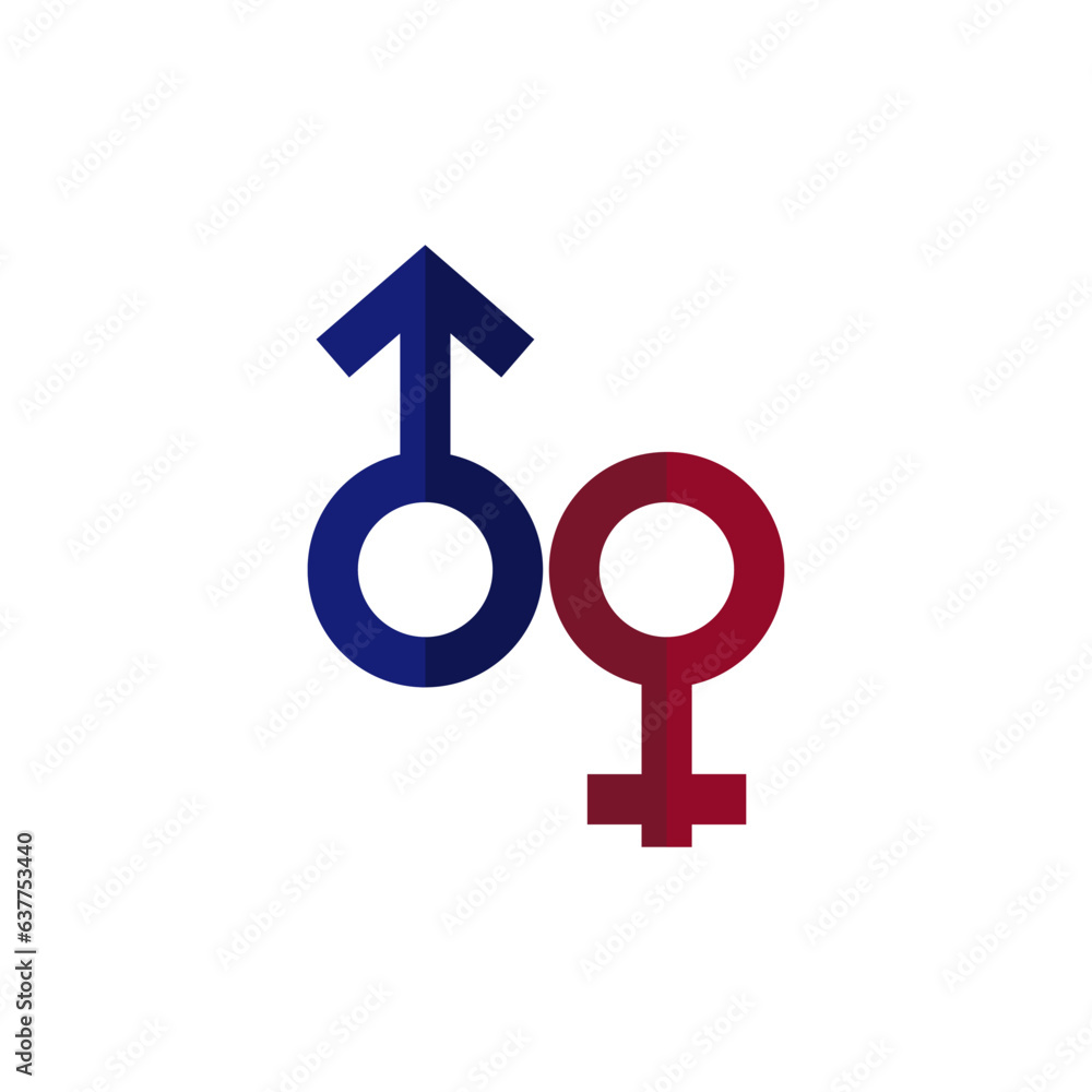 gender icon vector design templates gender icon vector design templates