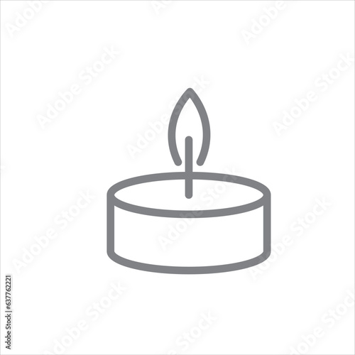 tealights icon vector illustration symbol