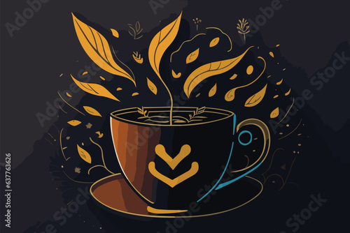 International Day of Coffee illustration