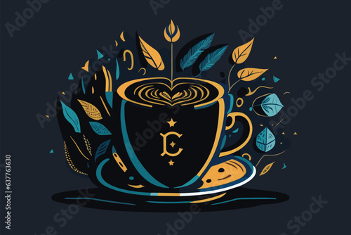 International Day of Coffee illustration