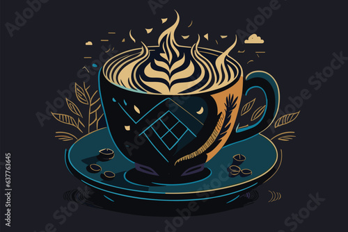 International Day of Coffee illustration