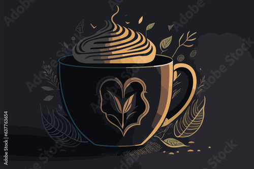 International Day of Coffee illustration