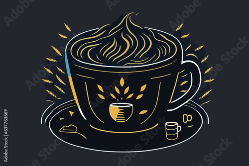 International Day of Coffee illustration