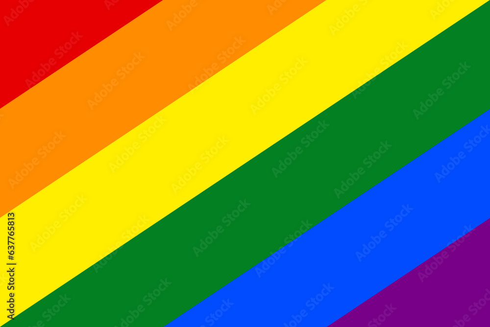 LGBT Pride Background. LGBTQ+ Rainbow Flag Background Vector. Background or Wallpaper for Pride Month