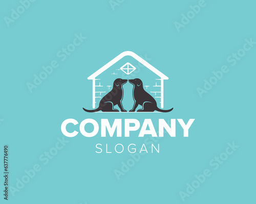Pet house logo design