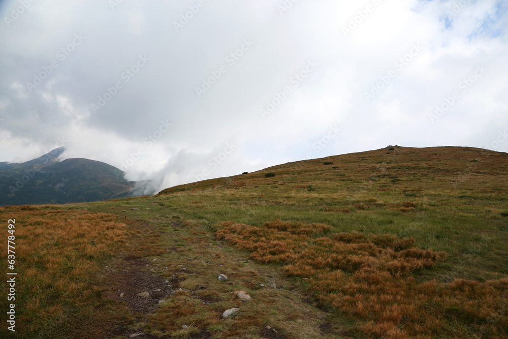 Mountain landscape, Carpathians, Ukraine Mountain landscape, Carpathians, Ukraine