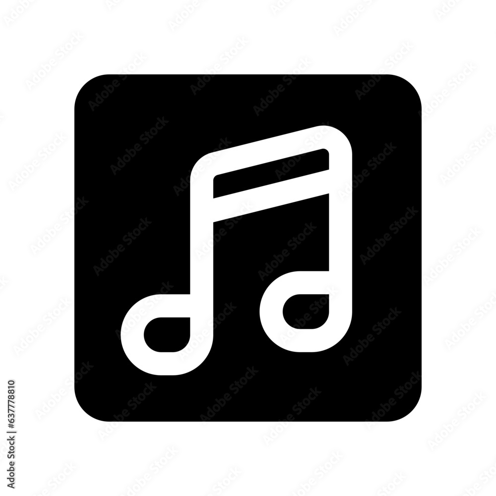 music icon. vector icon for your website, mobile, presentation, and logo design. music icon. vector icon for your website, mobile, presentation, and logo design.