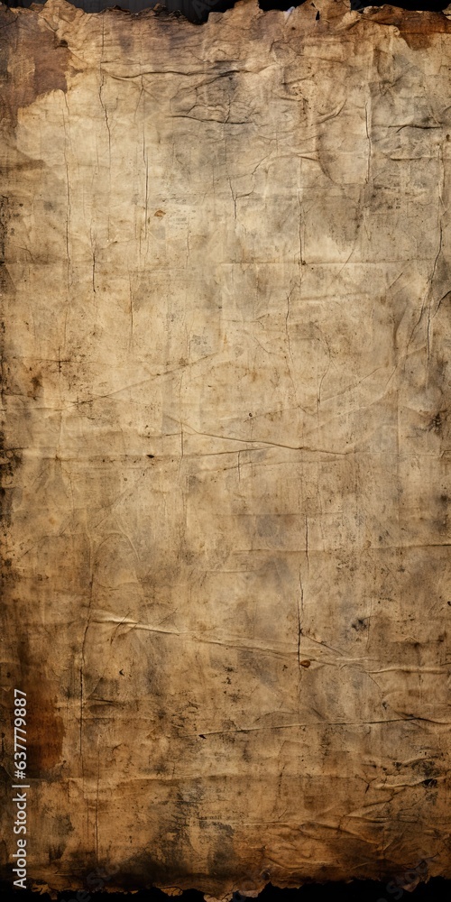 Old paper background for photoshop. Generative AI Old paper background for photoshop. Generative AI