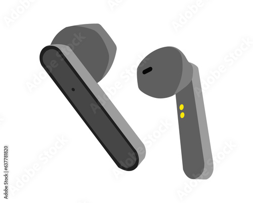 True Wireless Stereo which also known as TWS is Seamless wireless stereo audio with independent earbuds. Bluetooth earbuds.