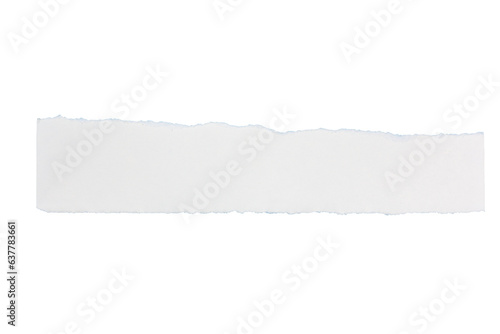 torn paper isolated on white background, Clipping path