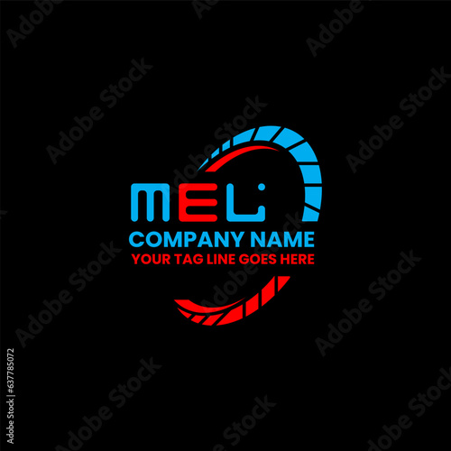 MEL letter logo creative design with vector graphic, MEL simple and modern logo. MEL luxurious alphabet design  