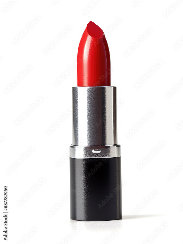 Red lipstick isolated on white background Red lipstick isolated on white background