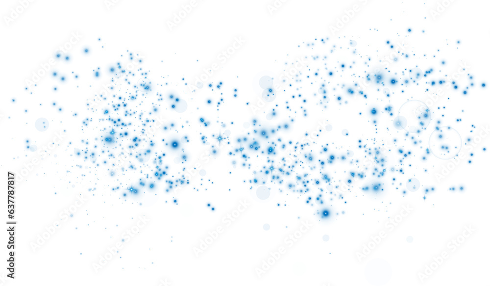 Glow light effect. Blue glitter and bokeh on transparent backdrop. Luxury particles with stardust. Magic Christmas composition. Special shine for poster or advertising. PNG. Glow light effect. Blue glitter and bokeh on transparent backdrop. Luxury particles with stardust. Magic Christmas composition. Special shine for poster or advertising. PNG.