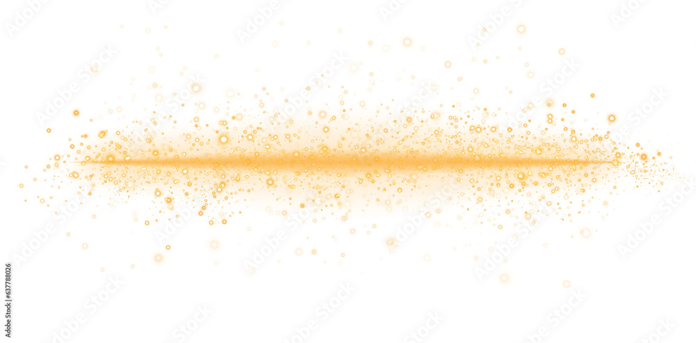 Glow light effect. Golden glitter and bokeh on transparent backdrop. Luxury particles with stardust. Magic Christmas composition. Special shine for poster or advertising. PNG. Glow light effect. Golden glitter and bokeh on transparent backdrop. Luxury particles with stardust. Magic Christmas composition. Special shine for poster or advertising. PNG.