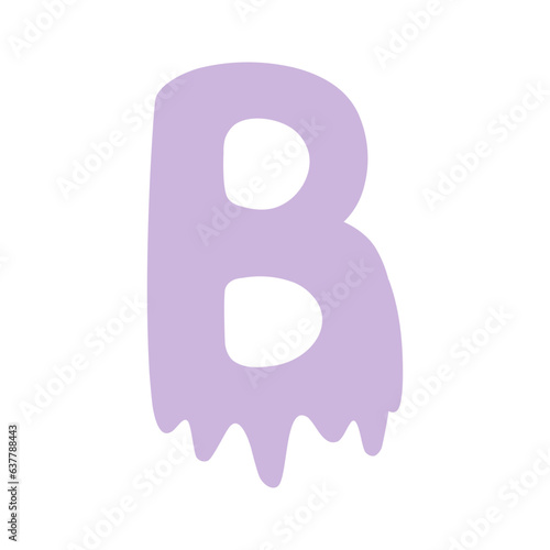 Halloween alphabet (B)