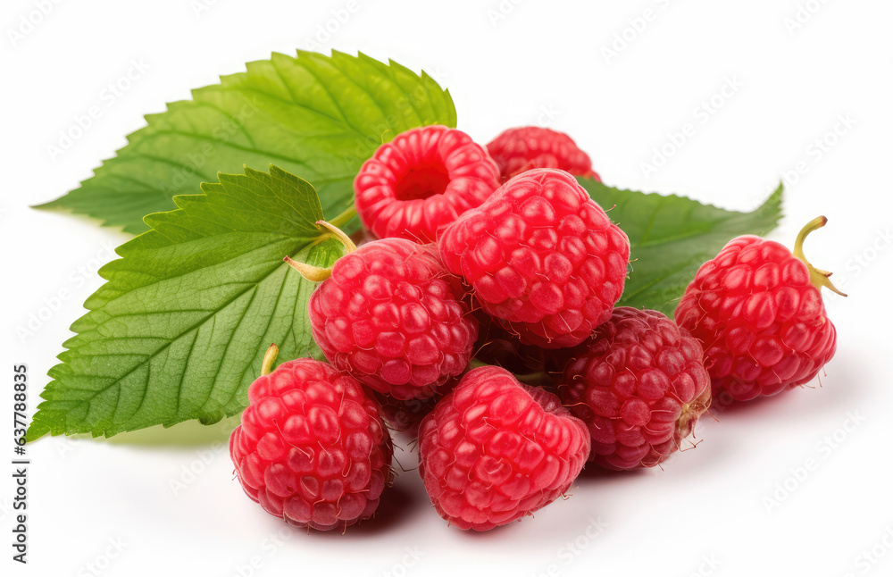 Raspberries close up Raspberries close up