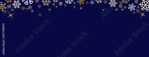 Hintergrund mit Schneeflocken