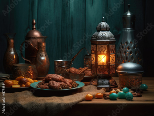 Ramadan, holiday table