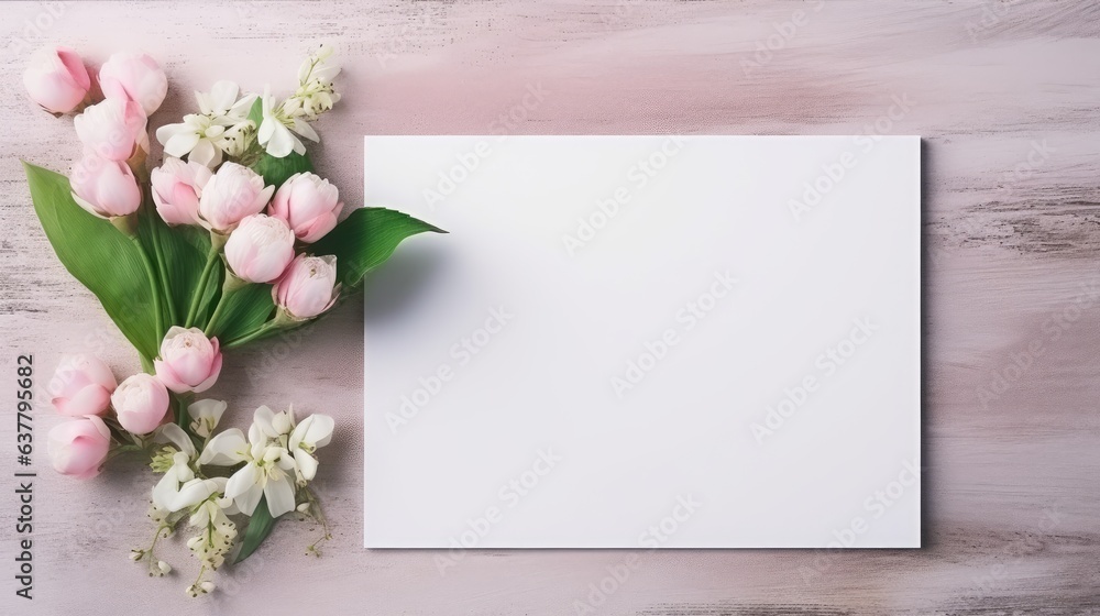 Blank white card with clipping path ideal for greetings table numbers and wedding invites. Mockup image Blank white card with clipping path ideal for greetings table numbers and wedding invites. Mockup image