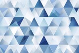 A vibrant abstract background with geometric triangles in blue and white