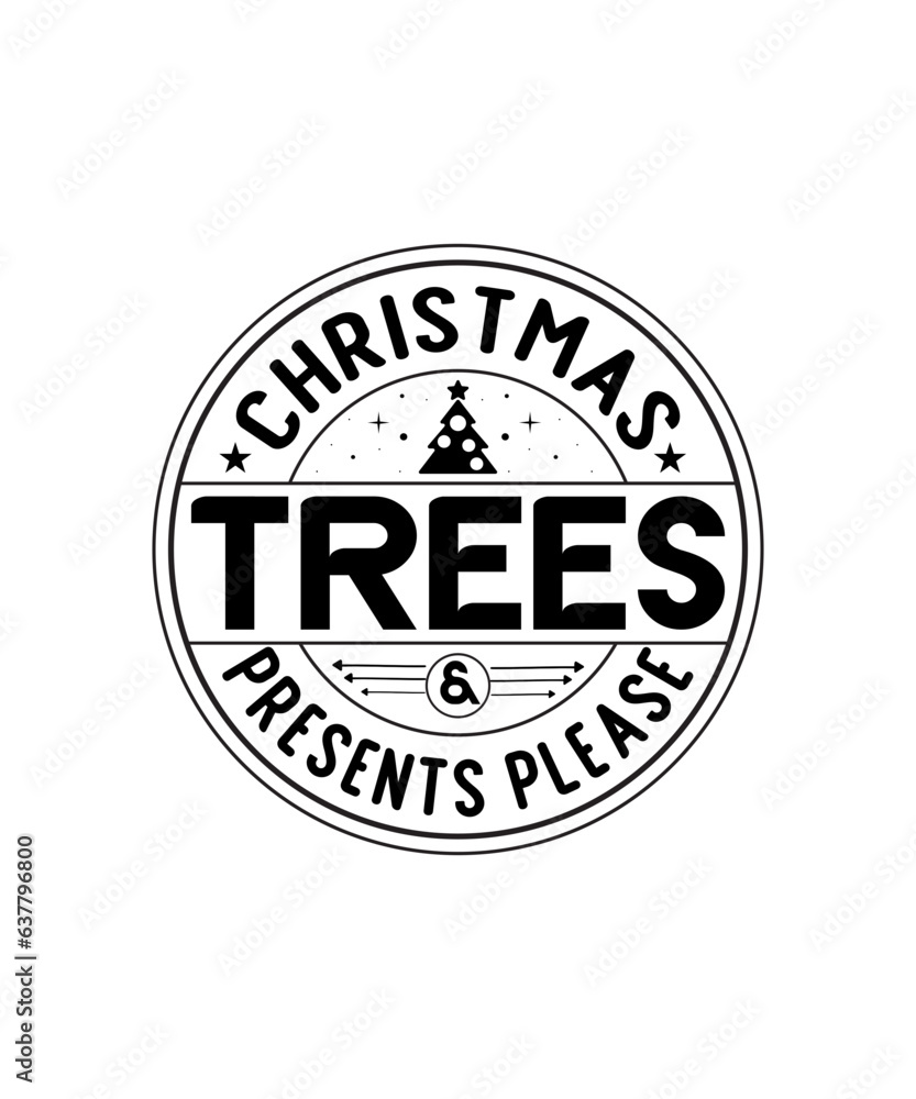 Fototapeta premium Christmas Round Door Hanger svg bundle, christmas ornaments svg bundle,