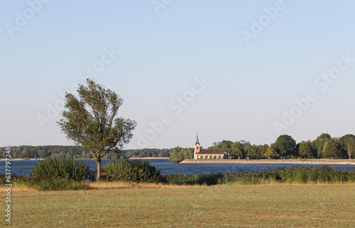 Obraz na płótnie Lake of Der Chantecoq Giffaumont - Champaubert Champagne Grand Est France w salonie
