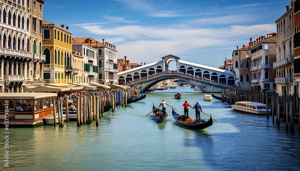 Obraz premium Venice Italy Known for its canals and romantic ambiance