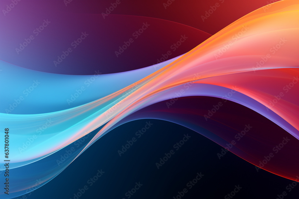 Abstract background, colorful smooth wave, curve, shiny design Abstract background, colorful smooth wave, curve, shiny design