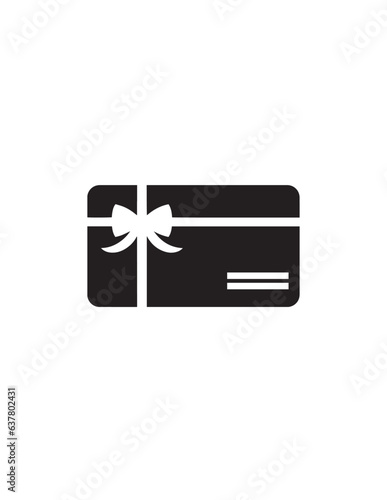 Gift card icon.