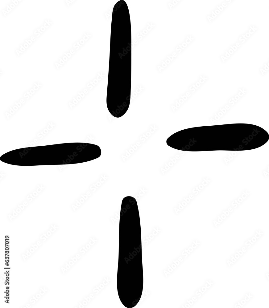 Cute doodle element vector Cute doodle element vector
