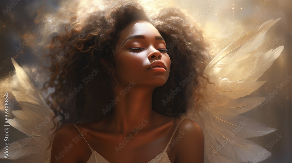 Ethereal Diversity The Godlike Beauty of Pure Angels in Heaven Love