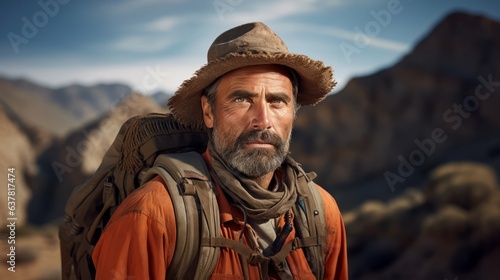 portrait of a cowboy