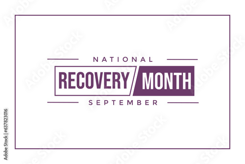 National Recovery Month