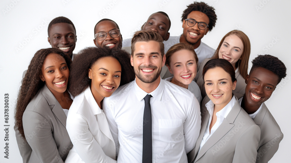 Office worker group cute smiles, teamwork leads success, success, cheerfulness, fun at work. Office worker group cute smiles, teamwork leads success, success, cheerfulness, fun at work.
