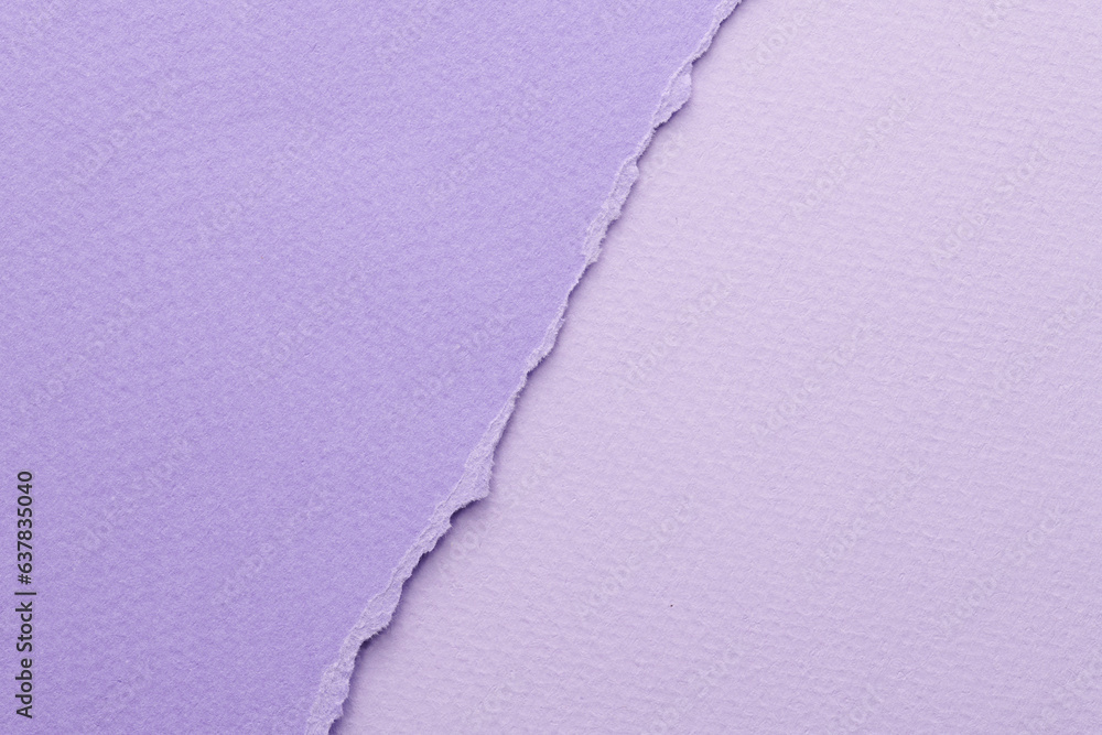 Art collage of pieces of ripped paper with torn edges. Sticky notes collection lilac colors, shreds of notebook pages. Abstract background. Art collage of pieces of ripped paper with torn edges. Sticky notes collection lilac colors, shreds of notebook pages. Abstract background.