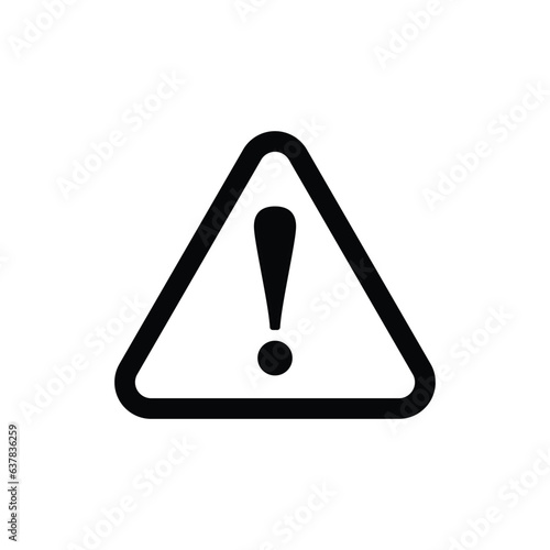 alert icon vector attention sign dangerous