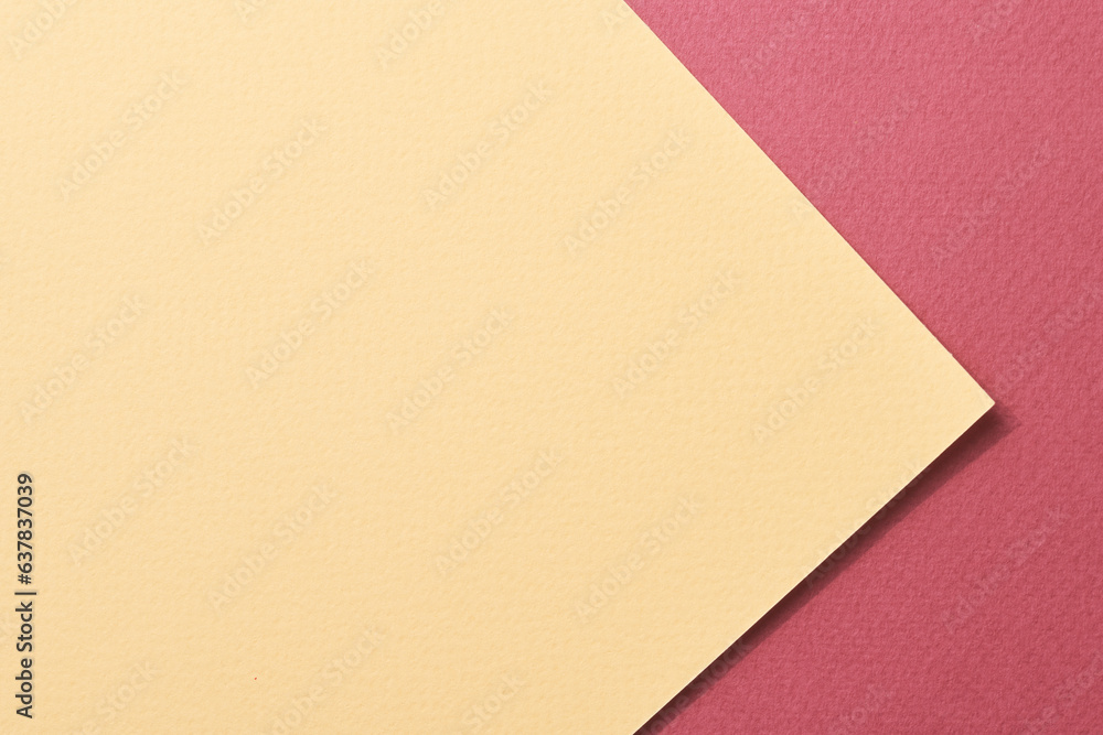 Rough kraft paper background, paper texture red burgundy yellow colors. Mockup with copy space for text. Rough kraft paper background, paper texture red burgundy yellow colors. Mockup with copy space for text.