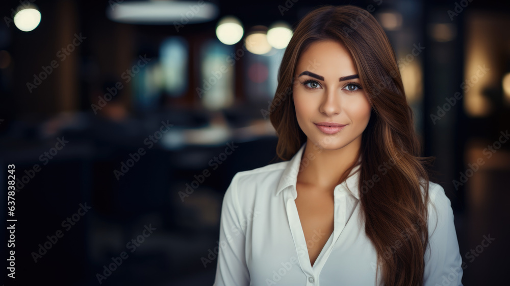 Portrait of a stunning and youthful female entrepreneur Portrait of a stunning and youthful female entrepreneur
