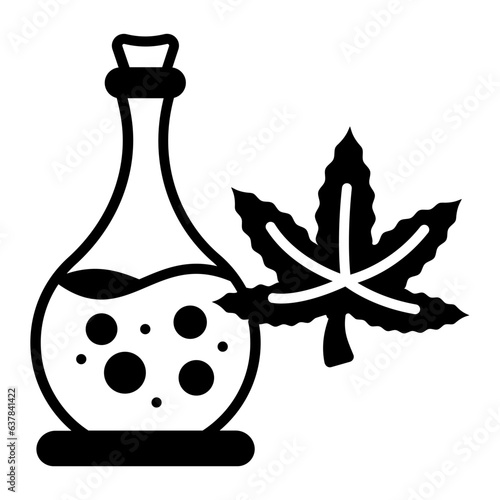 Broad or Isolate extra Virgin vector icon design, Cannabis and marijuana symbol, thc and cbd sign, recreational herbal drug stock illustration, Full Spectrum oil Jar concept