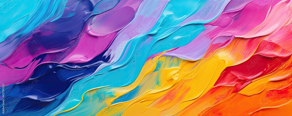 brushstorke paints colorful background wallpaper illustration