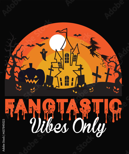 Halloween background vector 