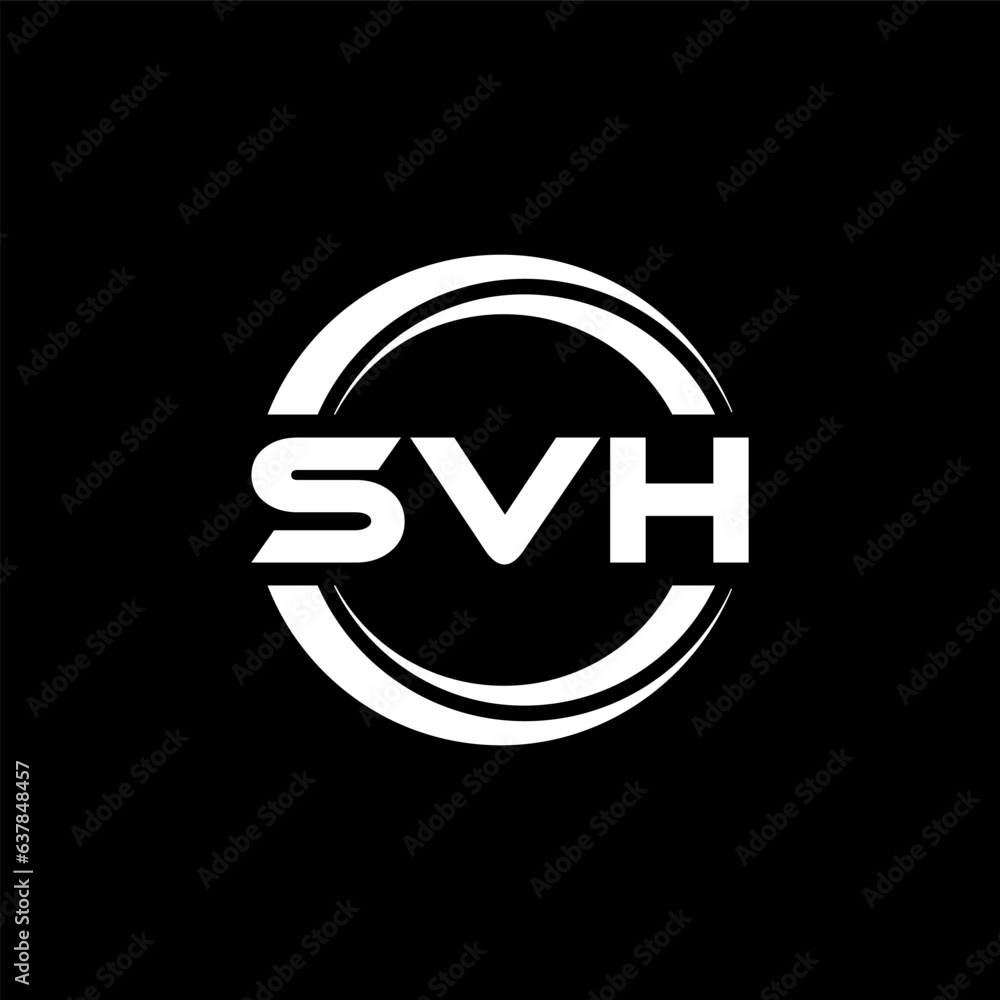 SVH letter logo design with black background in illustrator, vector logo modern alphabet font overlap style. calligraphy designs for logo, Poster, Invitation, etc. SVH letter logo design with black background in illustrator, vector logo modern alphabet font overlap style. calligraphy designs for logo, Poster, Invitation, etc.