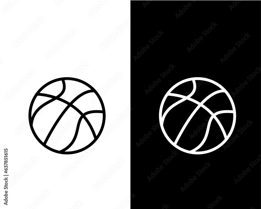 Tennis ball icon flat style illustration logo template Tennis ball icon flat style illustration logo template