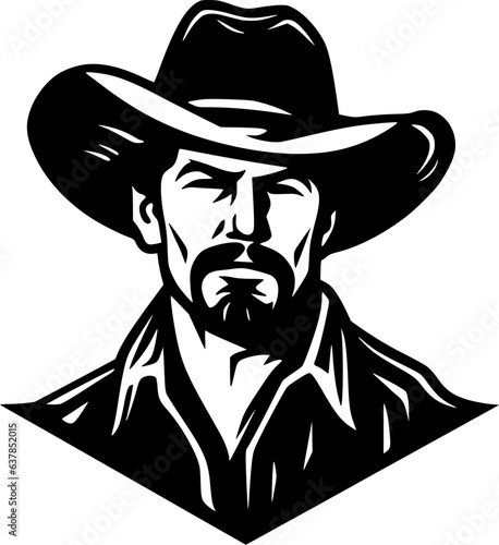 Western - High Quality Vector Logo - Vector illustration ideal for T-shirt graphic