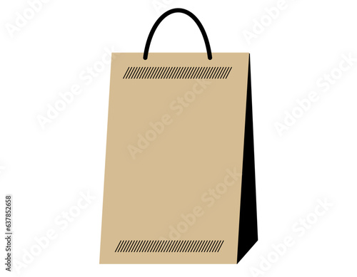 紙袋のアイコン・フレーム