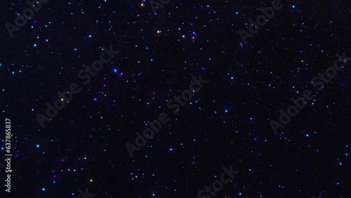 Starry Night Moving Background